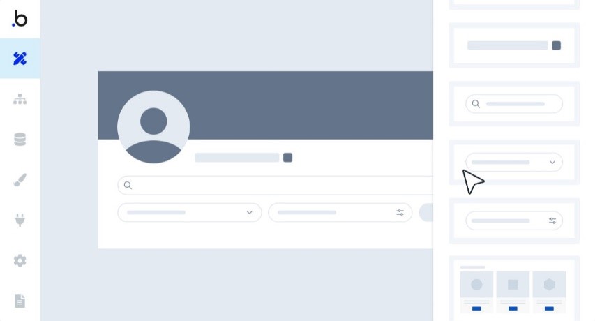 Bubble.io screenshot