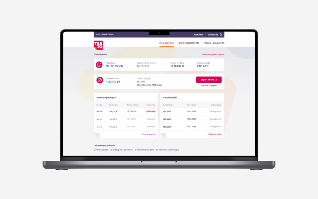 Lending solutions for users to handle