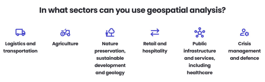 Geospatial analysis use cases