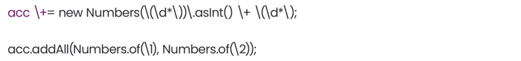 regex code 2