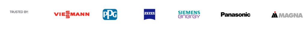 AI defects detection
clients logo panel:
trusted by: Viessmann, PPG, Zeiss, Siemens Energy, Panasonic, Magna